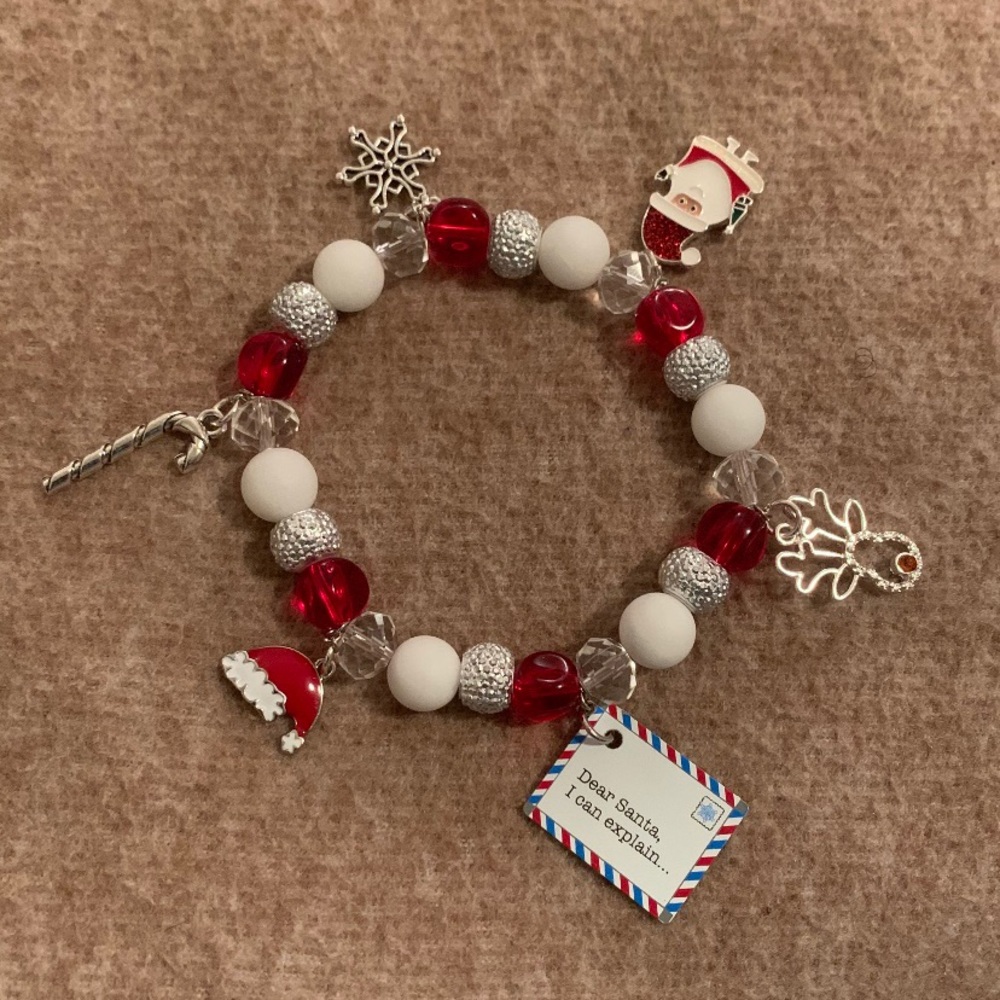 Santa I Can Explain Bracelet